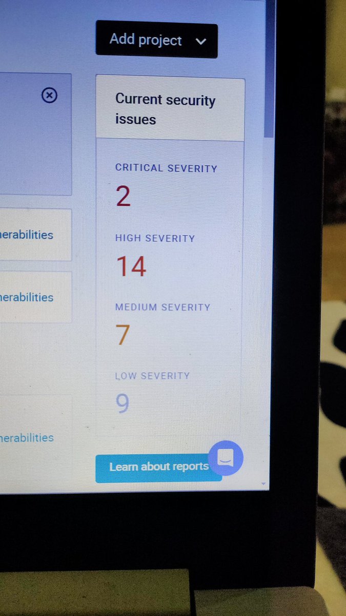 Sanchitstwt's tweet image. Fixing vulnerabilities with the help of @snyksec this month.

#TheBigFix