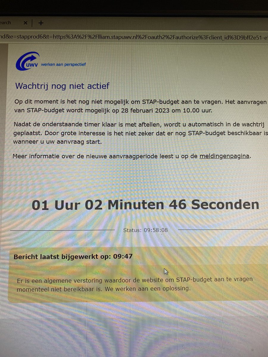 Gaat lekker #stapbudget
