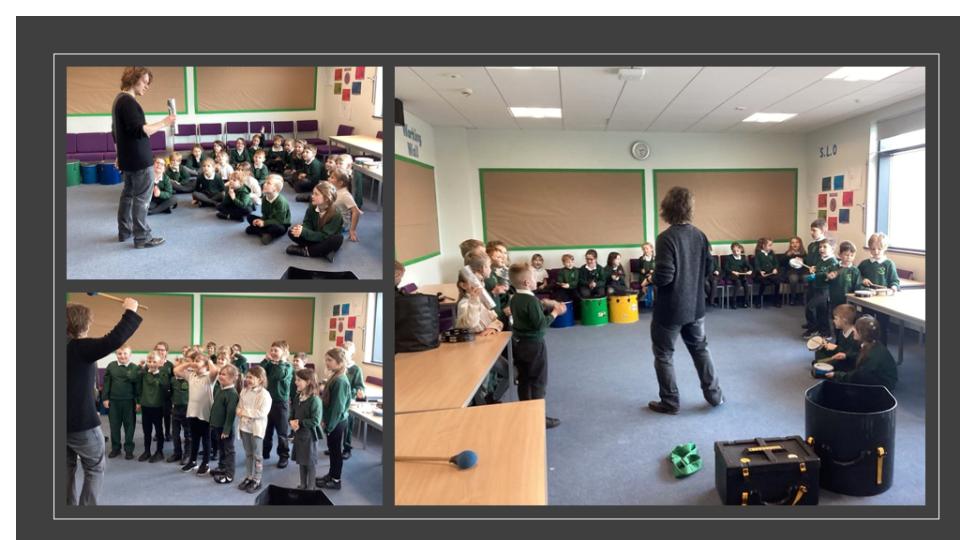 WillowtownPri's tweet image. Year 2 enjoyed developing their musical skills in their first Samba drumming session! #Willowtownway2 #WPSexpressivearts