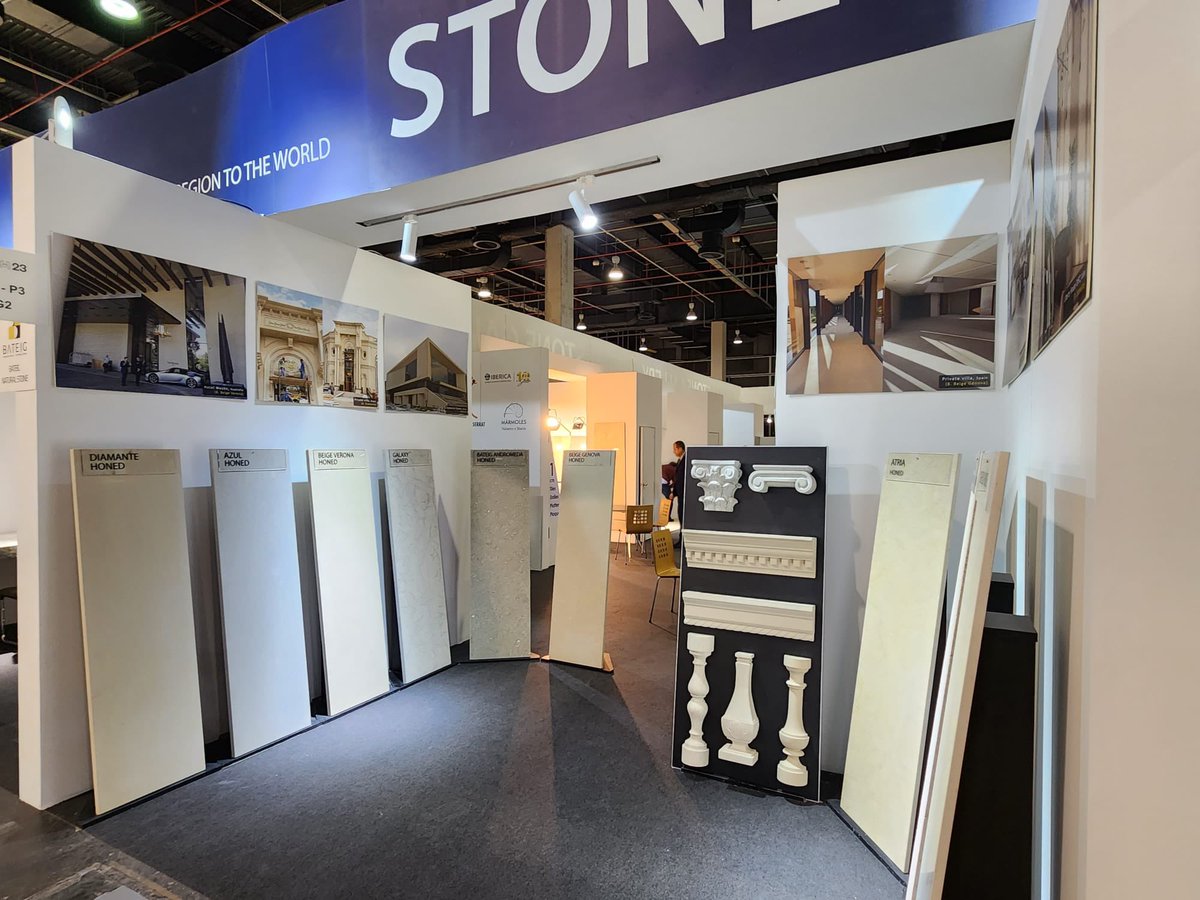 BateigStone's tweet photo. Segunda jornada en @Cevisama en @Feria_Valencia Visita nuestro stand en Nivel 2, pabellón 3, Stand G2 y sorpréndete con la versatilidad y adaptabilidad de nuestra #piedraBateig
#CVSM23 #piedranatural #ferias #StoneGallery #piedra #proyectos #arquitectura https://t.co/v8FlJuO1t5