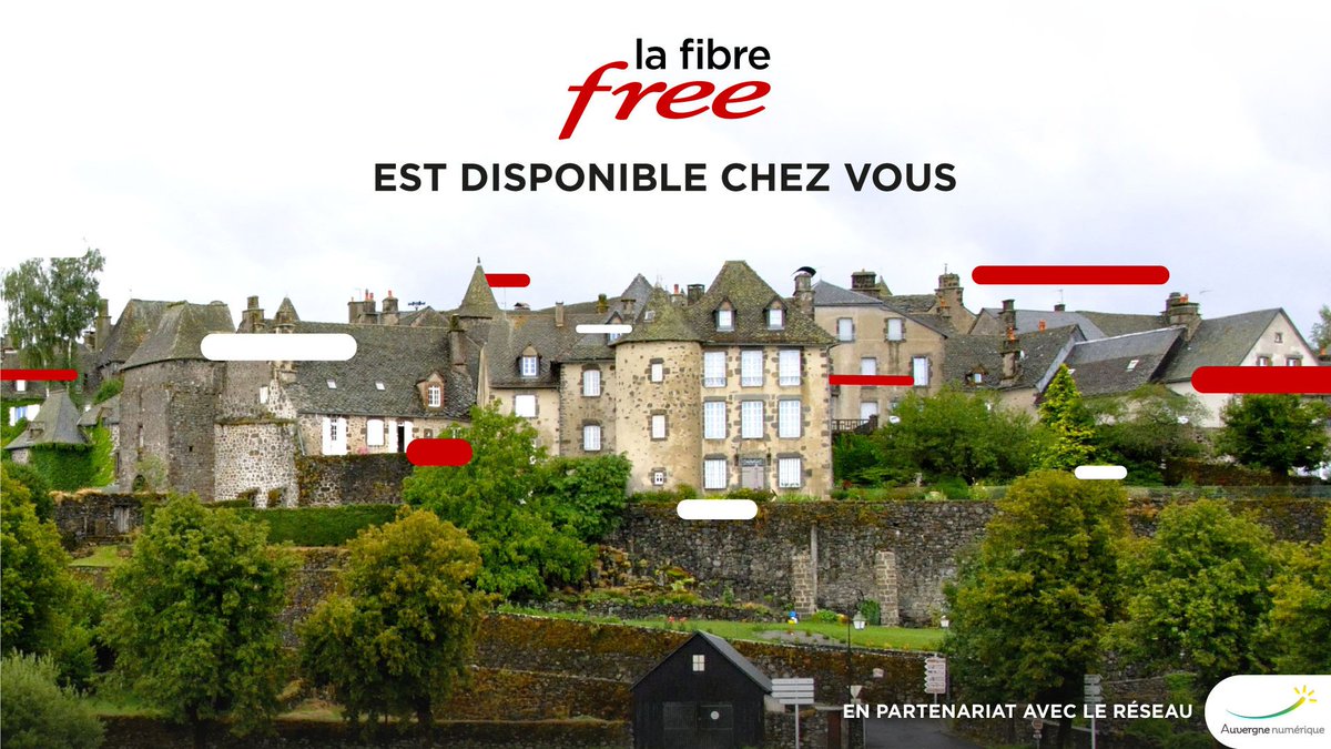 La Fibre Free est disponible sur le réseau #AuvergneNumerique et arrive sur la commune de Omps.
<a href="/auvergnerhalpes/">Auvergne-Rhône-Alpes</a> <a href="/cantalauvergne/">Cantal Auvergne</a> <a href="/OrangeConcess/">Orange Concessions</a>
 #Free #fibre #Cantal