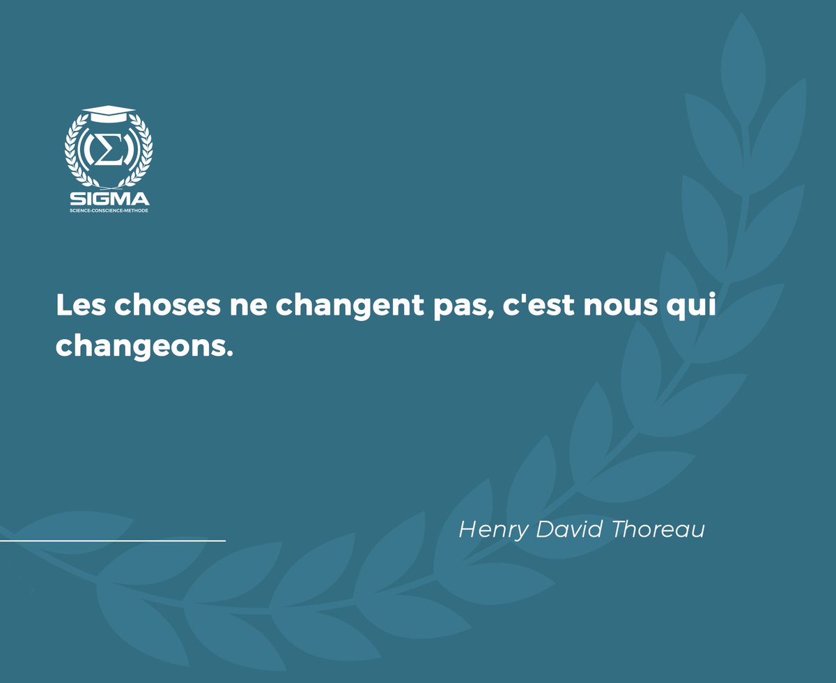 cls_sigma's tweet photo. #clssigma
Les choses ne changent pas, c’est nous qui changeons.
#education #ecole #lifestyle #college #lycée #MeiLLeur #citation #Excellence #motivation #eleves #determination #TgTwittos #Togo #CIV225 #Team228 @RFIAfrique @EducationTg https://t.co/EAsC3voxCM