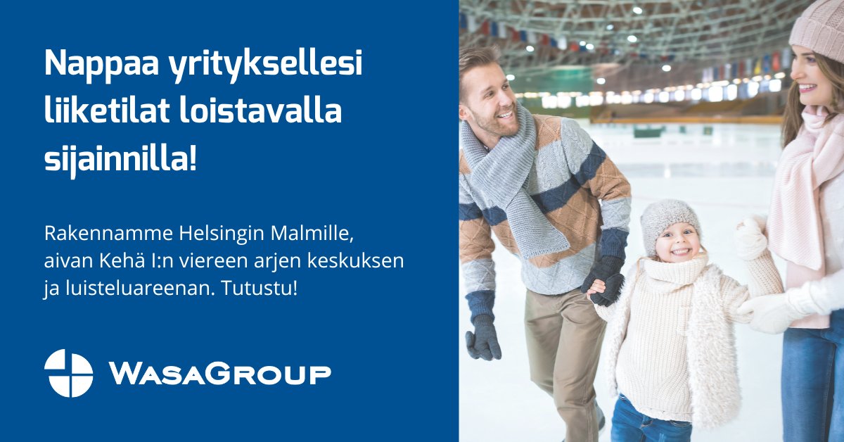 Rakennamme Helsingin Malmille arjen keskuksen ja luisteluareenan. Luisteluareenasta suunnitellaan jäälajien harrastajien ja heidän perheidensä kohtauspaikka, jossa otetaan huomioon arjen tarpeet. Katso satatuhatta syytä tuoda yrityksesi luisteluareenalle:
eu1.hubs.ly/H02-Yk30