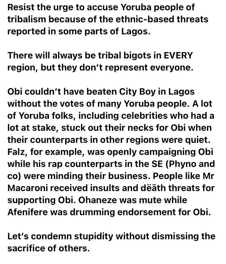 Slimmlarry's tweet image. To those of you accusing the Yoruba’s!