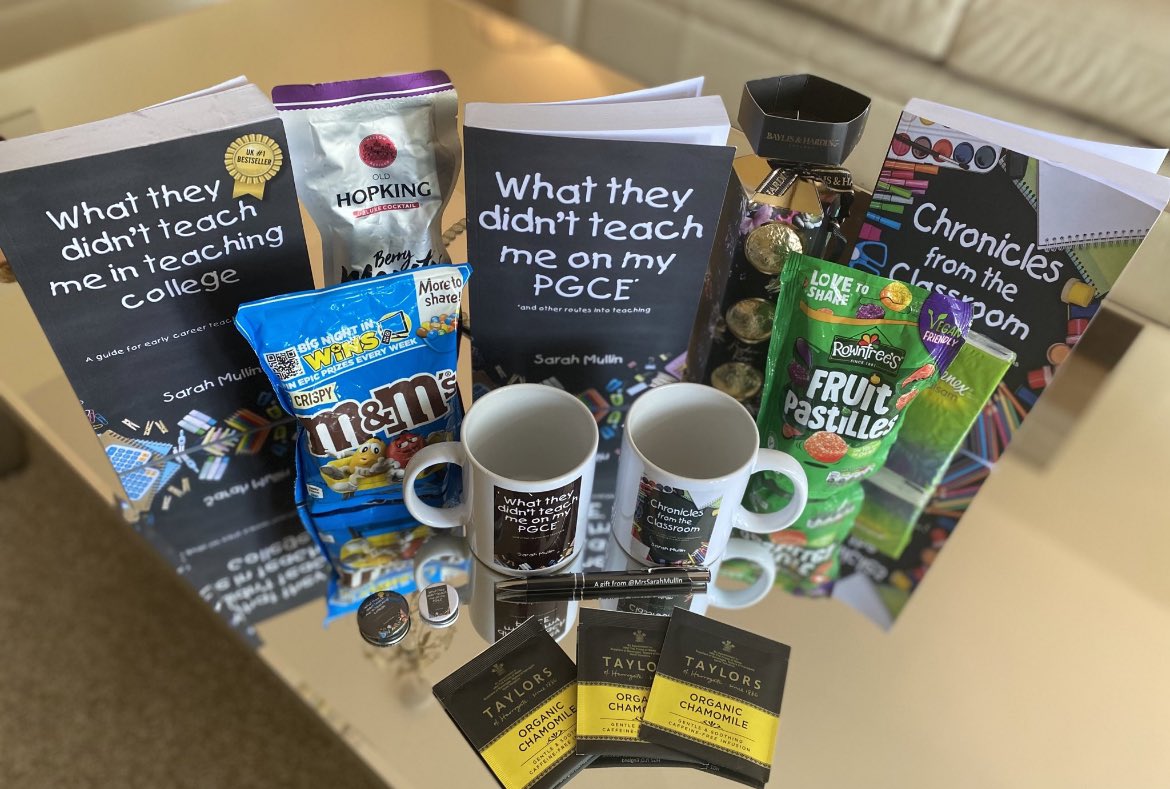 #GIVEAWAY 🎁

In celebration of #WorldBookDay2023, I’m giving away a copy of #WhatTheyDidntTeachMeOnMYPGCE and #ChroniclesFromTheClassroom 📚

Retweet &amp; tag your #EduTwitter buddies for a chance to win 🤞

Winners announced 2/3/23. Good luck!