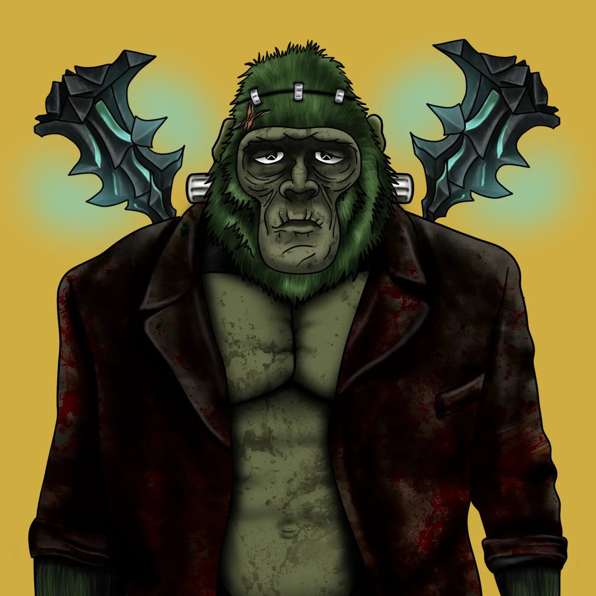 Wretch, The Monster Silverback has been claimed!
Only 7 of this rank 1's exist!
Try your luck at becoming the #OneTrueKing at xmart.art/collections/Xr…