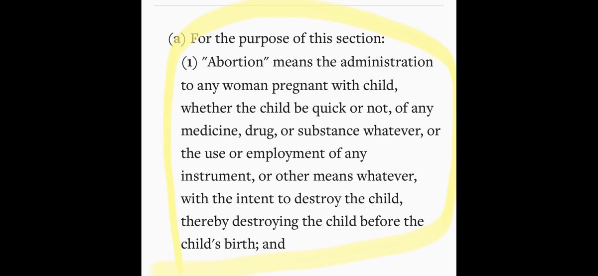 Prolife denies they lie.This person is rude &amp; says the law allows for exemption for dead fetus. She went back to 2019 to find this. Also attached is the current law. They removed the words dead fetus.  
They deny they lie but they sure are completely dishonest! This was so wrong!