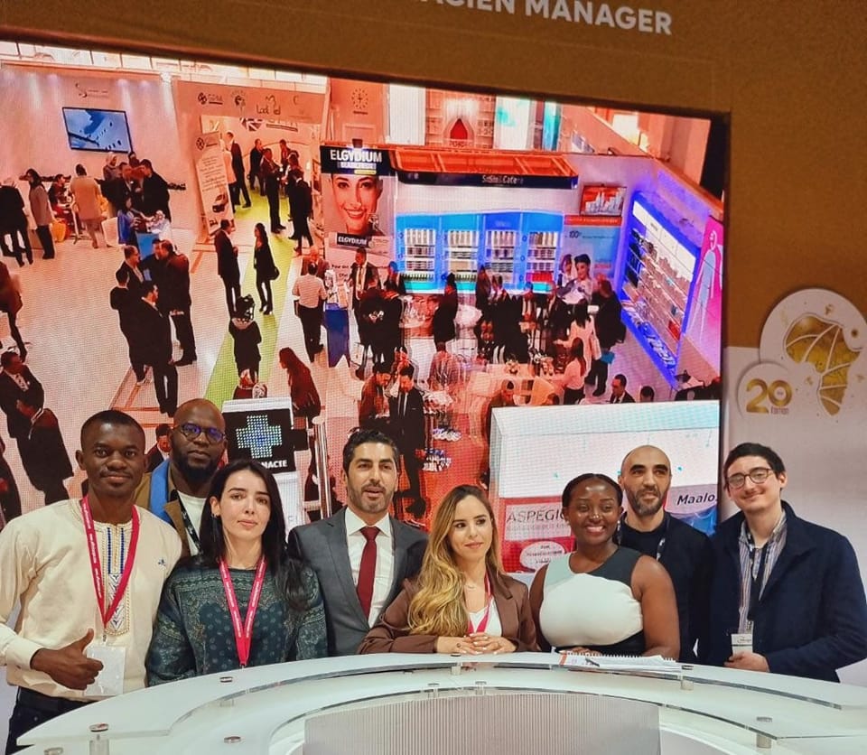 NextHealthbyIE's tweet photo. Félicitations à ALLIANCE PHARMA (Startup de la 3e cohorte du programme #NHA) pour sa participation à la 20ème Edition de Officine Expo à Marrakech au #Maroc. 
Visitez https://t.co/NDuhGFvGgH pour en savoir plus sur leur solution #Pharmatech.
#intrepidentrepreneurs #healthcare. https://t.co/p71hD3FVRl