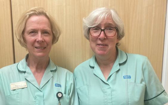 Glimpse of Brilliance - Tilly Scott and Valerie Colville, Occupational Therapy Technical Instructors, Elm A Ward demonstrate  #Ambition
Read the full story here bit.ly/3EK9CJw