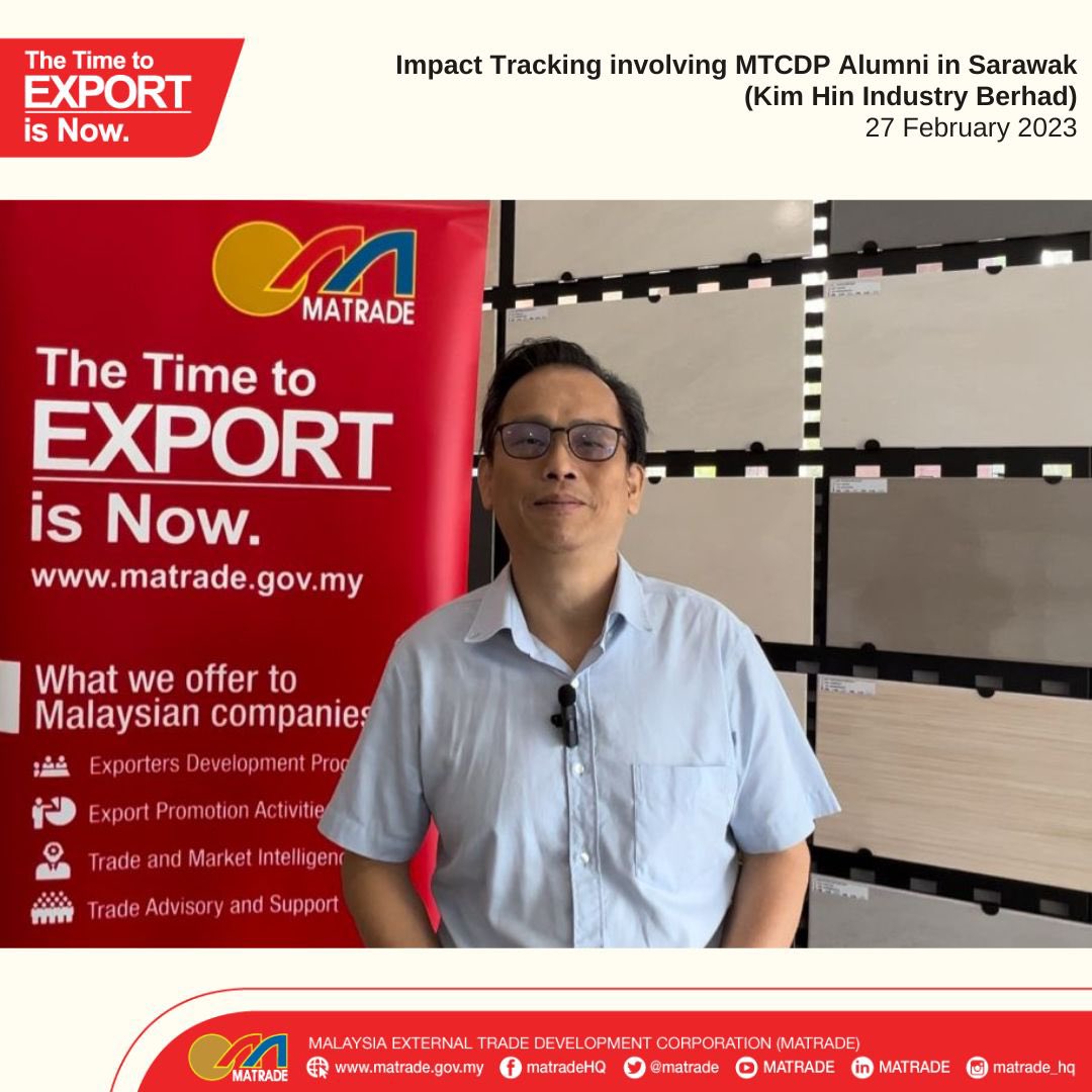 matrade's tweet photo. RM20 million to RM500 million for services companies.
Interested MTCs are encouraged to contact midtier@matrade.gov.my for more details.
#MATRADE
#TimeToExportIsNow
#MTCDP
#MidTierCompaniesMalaysia
#KimHinIndustry
#MATRADESarawak https://t.co/2XbobD4cWq