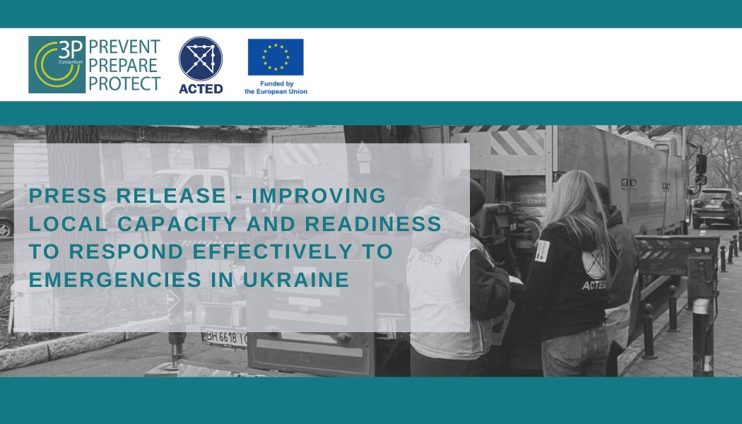 actedukraine's tweet photo. Press release: Funded by @eu_echo, #3PConsortium partners have worked on improving the capacity and readiness of local authorities and civil protection actors to respond effectively to emergencies.
Read more about achievements: https://t.co/oqDI95sTGg https://t.co/k4GjQ7Ladl