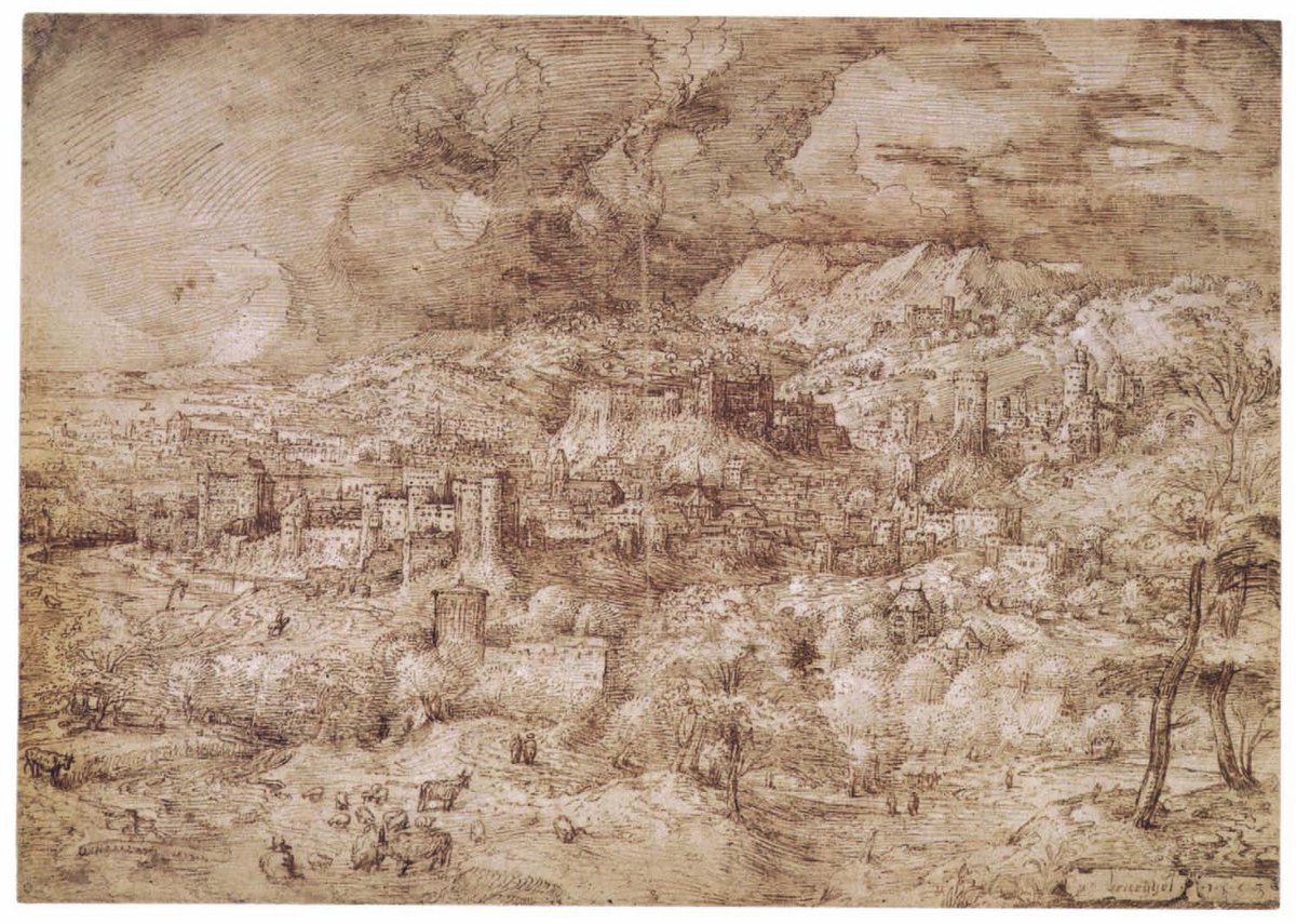 Landscape with Fortified Town (1553)