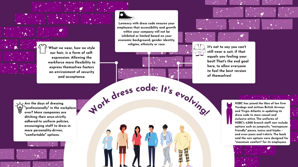 Is the work dress code evolving? What are your thoughts? #wearwhatmakesyouhappy #wearwhatyouwant #wearwhatmakesyoufeelcomfortable #expressyourself #virtualoffice