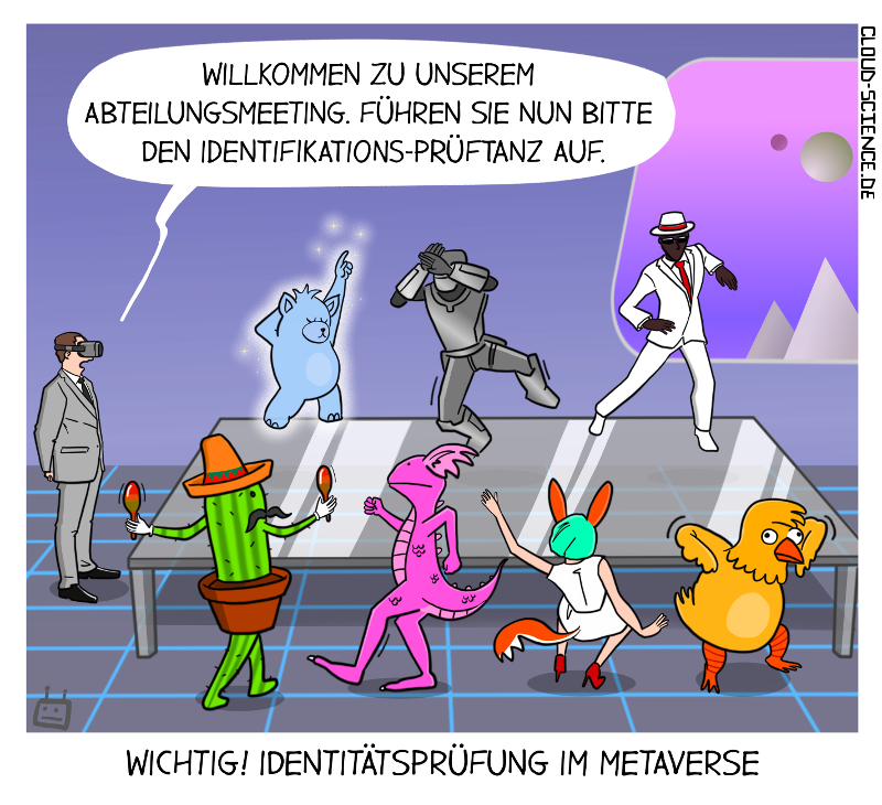 Der digitalen Identität kommt im Metaverse eine ganz besondere Bedeutung zu.
#DigitaleIdentität #Metaversum #Identitätsprüfung