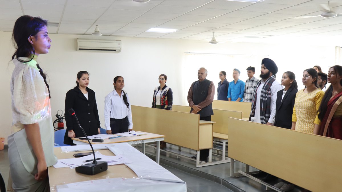 GnaUniversity's tweet photo. Faculty of #LiberalArts at #GNAUniversity organized an exemplary #mocksession of the #NationalYouthParliament. The sole objective of the event was to sharpen the critical thinking of the #students so as they are able to negotiate better in life’s scenarios. https://t.co/VH9dF4sceP