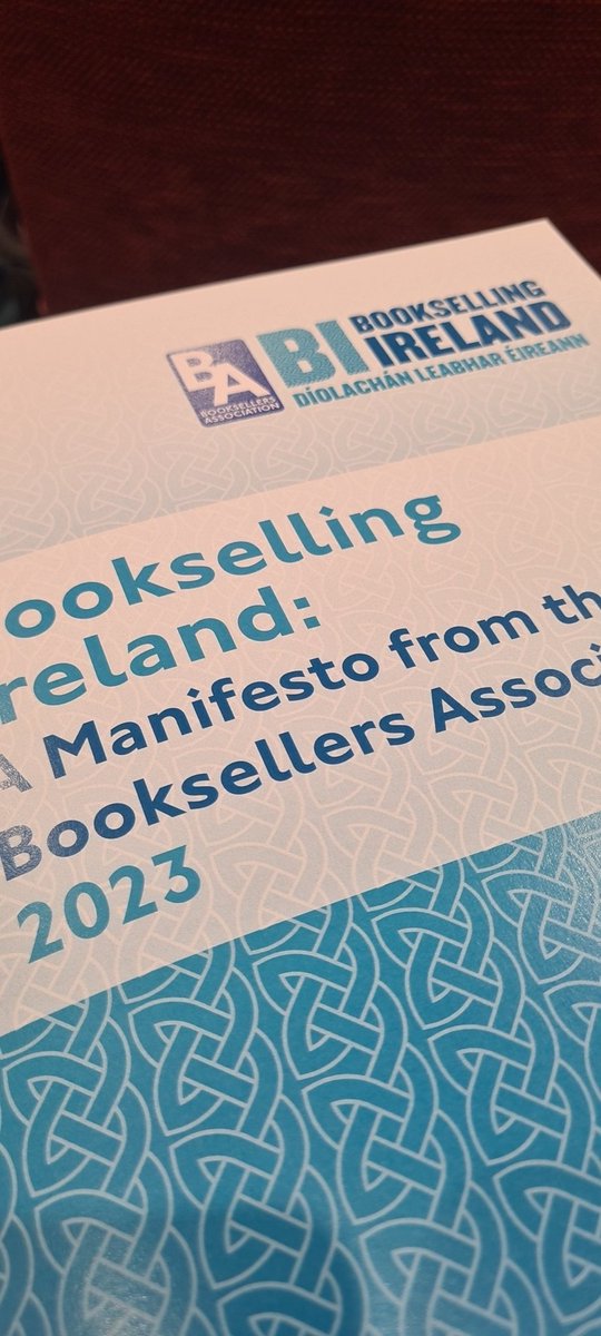 We've got a manifesto, now put it to the testo #IrishBookConf23