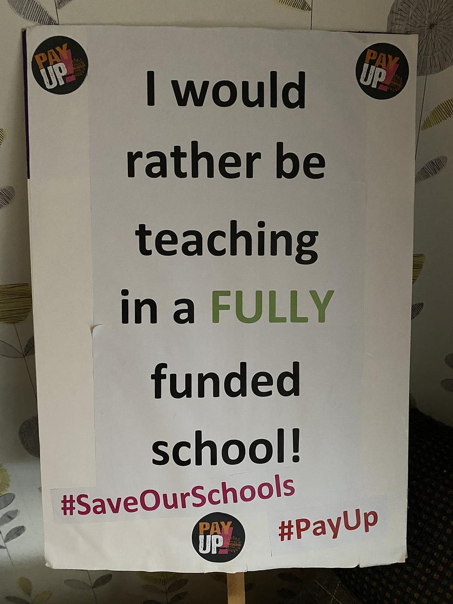 Teachers across the North of England are on strike today. 

Taking strike action is a last resort, but the government left us with no other choice. 

✊ Solidatry to all members taking action today! #PayUp #SaveOurSchools