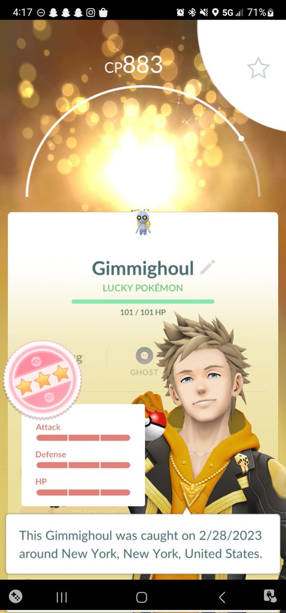 PokBaller1's tweet photo. @MYSTIC7 Random trade went lucky https://t.co/qoHh946z1u