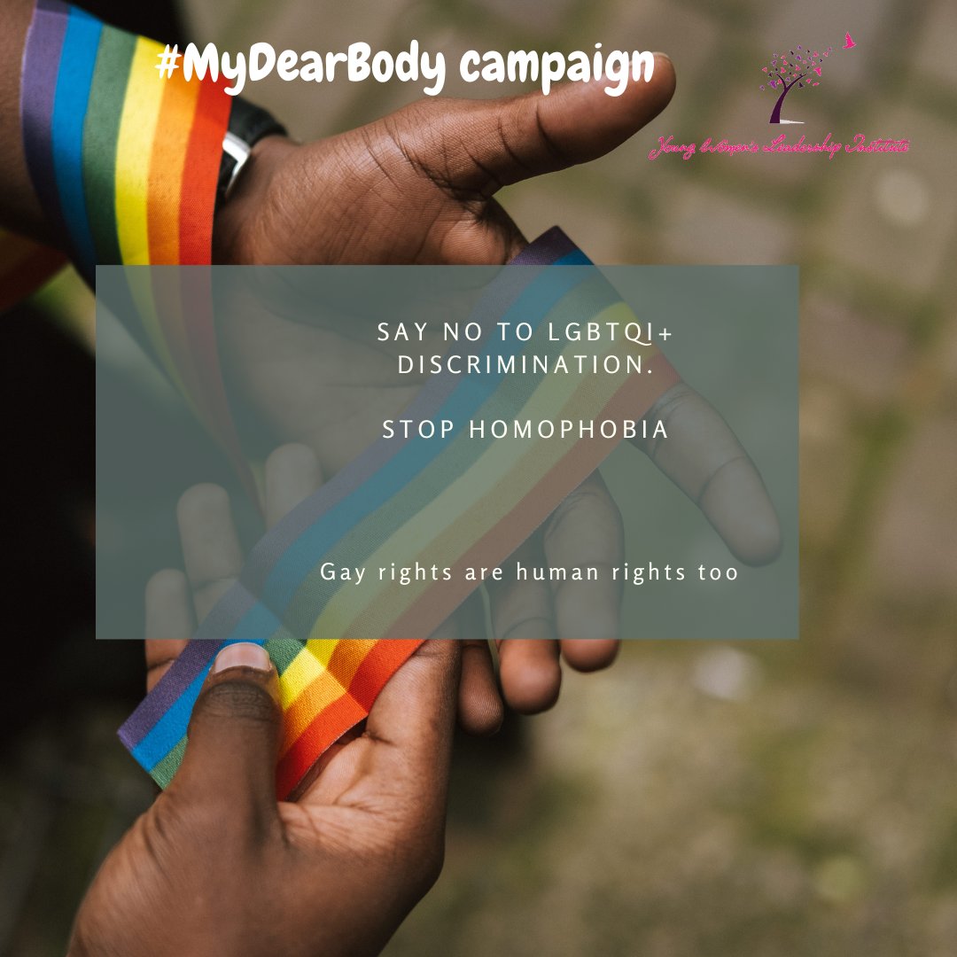 ywli_info's tweet photo. We condemn hate speech and discrimination towards LGBTQ+ persons, and are in solidarity with @NGLHRC in support of the supreme court ruling on freedom of association.
The kind of homophobia going on in the current is brutal.
#SayNoToLGBTQHateinKENYA #MyDearBody #LoveisHuman https://t.co/FZP5y1wbPT