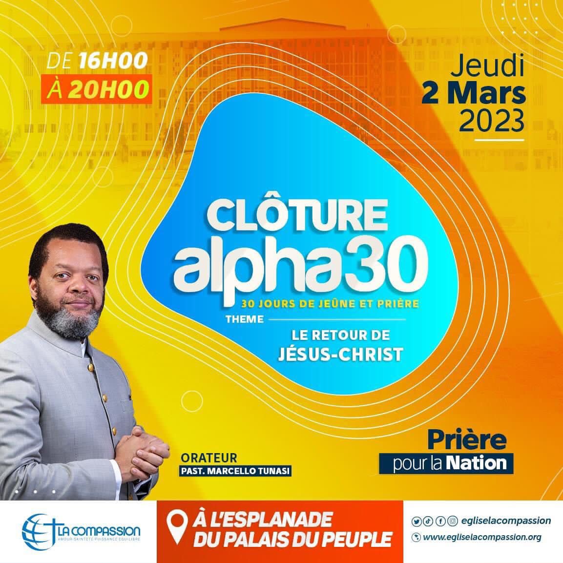 MarcelloTunasi's tweet photo. Shalom, C’est déjà ce jeudi 2 mars 2023 au palais du peuple. #clotûre #alpha #palais_du_peuple https://t.co/IjaqVh3ZZh