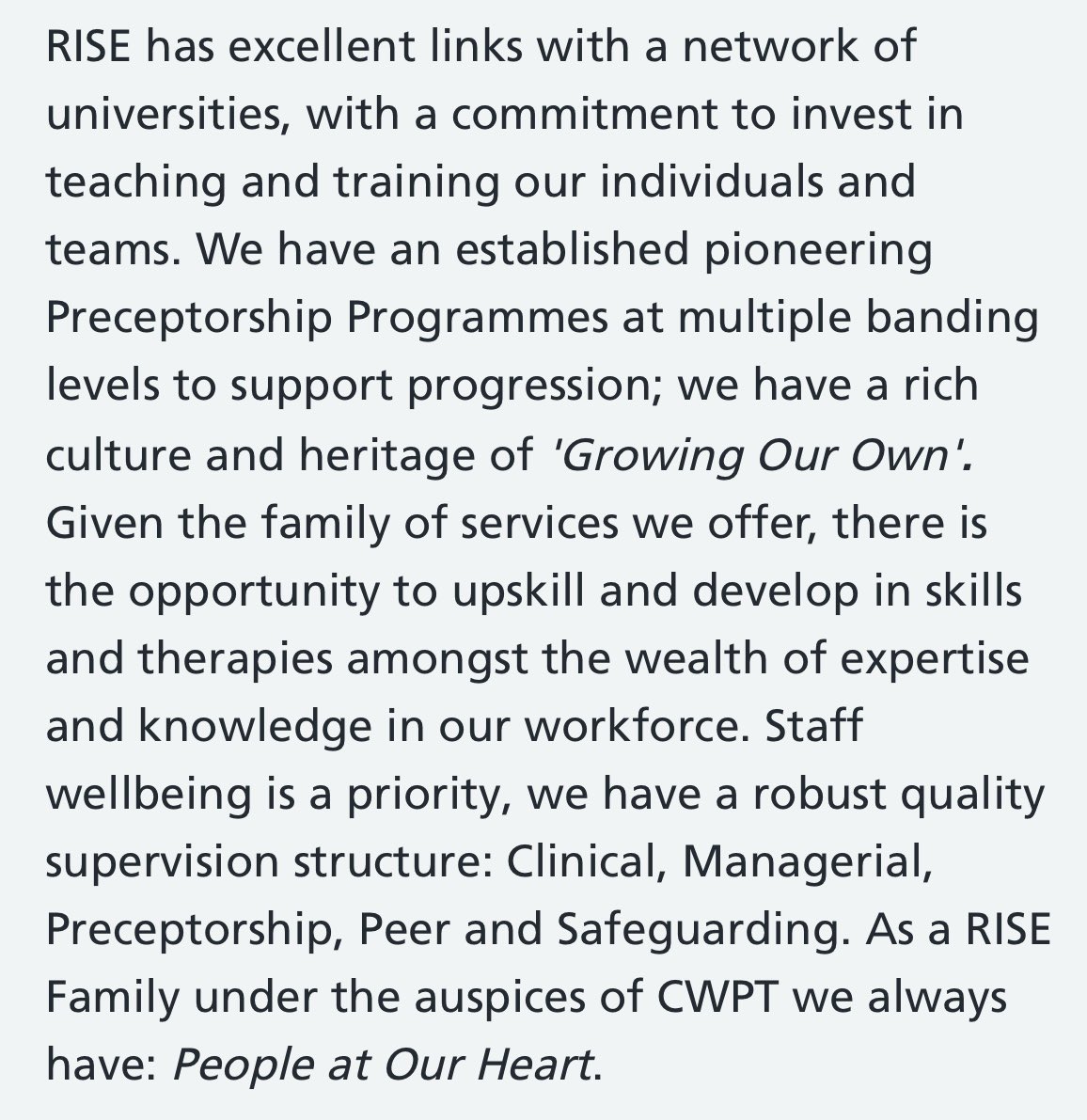 Our RISE ED Service is launching a Home Treatment offer &amp; is seeking applicants to several new roles:

⭐️B7: Team Lead 
beta.jobs.nhs.uk/candidate/joba…

⭐️B7: Senior Nurse
beta.jobs.nhs.uk/candidate/joba…

⭐️B6: Nurse
beta.jobs.nhs.uk/candidate/joba…

Future Support Worker roles &amp; Waiting List Coordinator