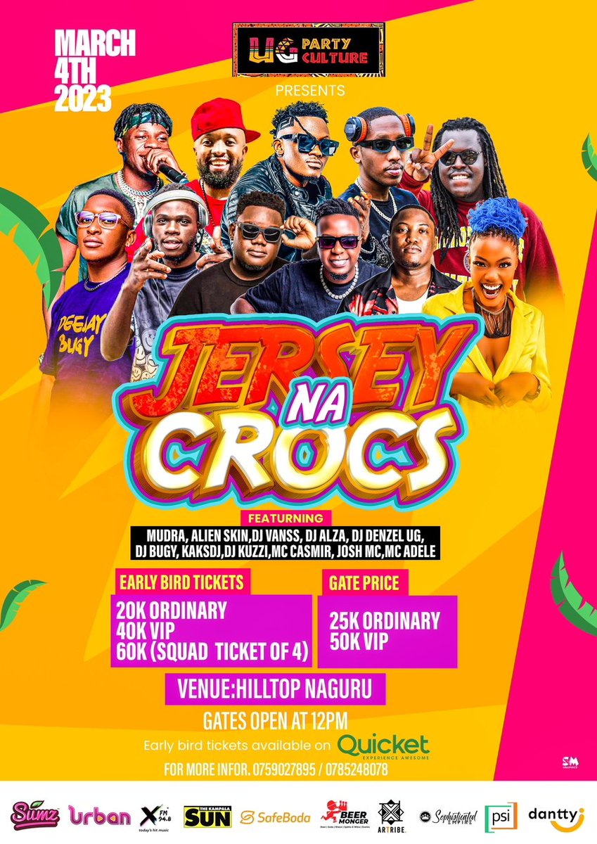 Limit_Less78's tweet photo. In as just. Please dear H.E @KagutaMuseveni declare 4th march a public holiday. It's @ugpartyculture
CLOCKS NA JERSEY.
@UrbanTVUganda @Radio4UG @XfmUG @Bazinyi https://t.co/oeqTJ1ZkUa
