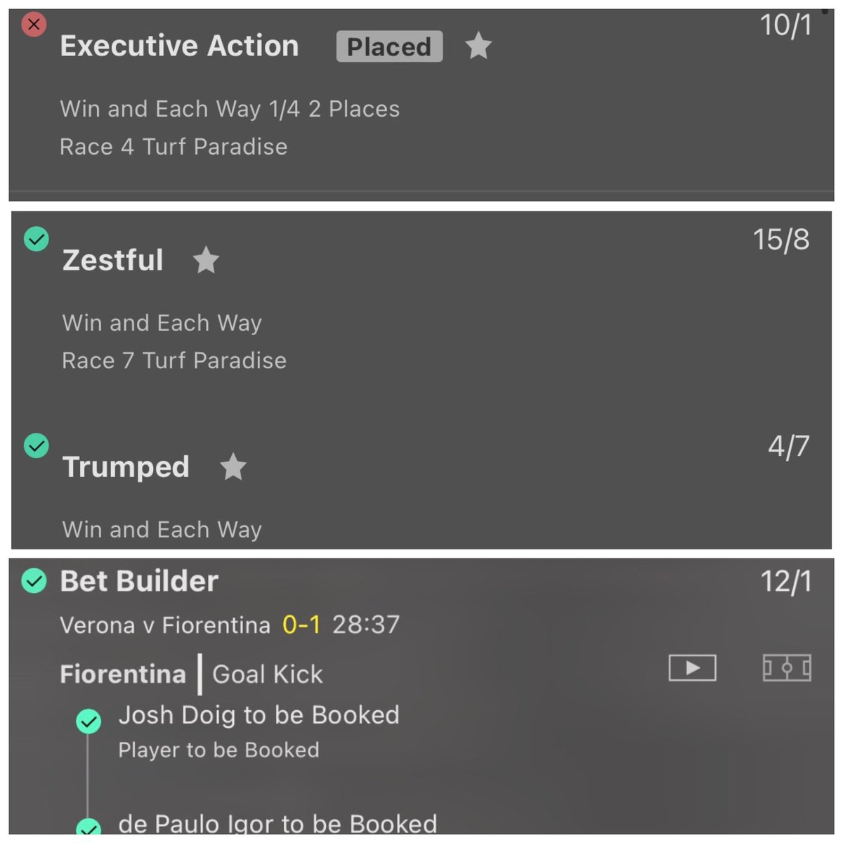 GoatProfits's tweet image. Another day another dollar 💰💰💰

Loads more landed last night, even got more value out of the place than the fav here🔥 Few inplays smashed as well get involved people, link for telegram in bio 🫡