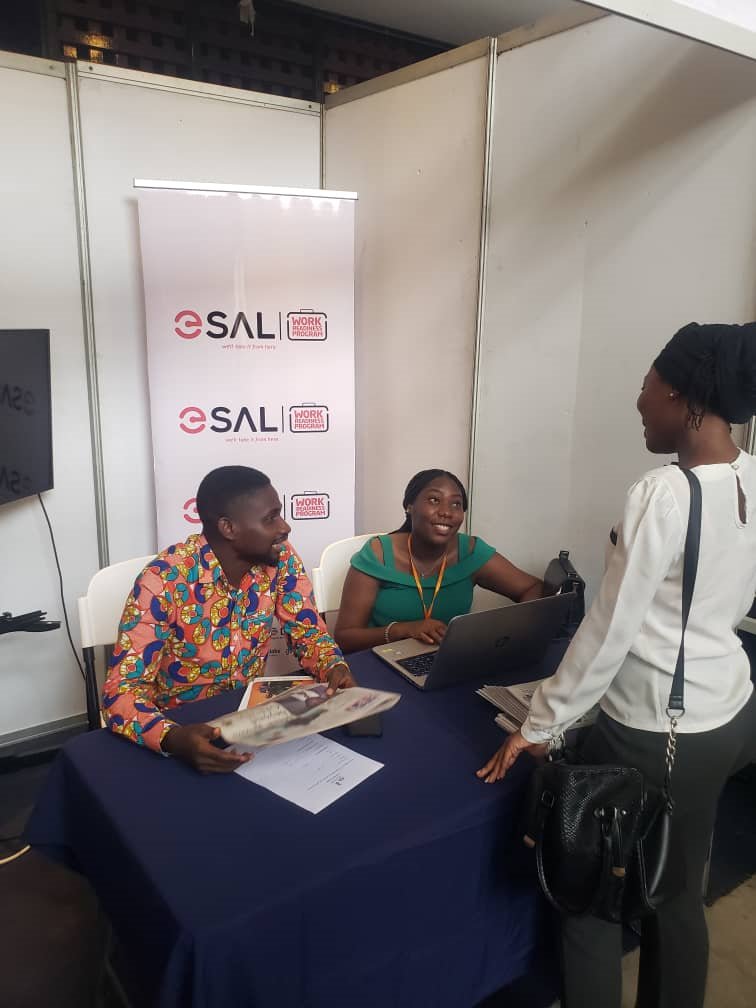 ESALGh's tweet photo. eSAL @ TechJobFairGhana 2023
#TJF2023
#techjobfairghana
#TechJobFair2023
#iipgh
#godiafrica
#AFOSfoundation
#AFOSghana
#digicap https://t.co/tgaYSTdDnJ