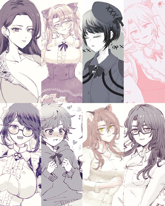 #今月描いた絵を晒そう 