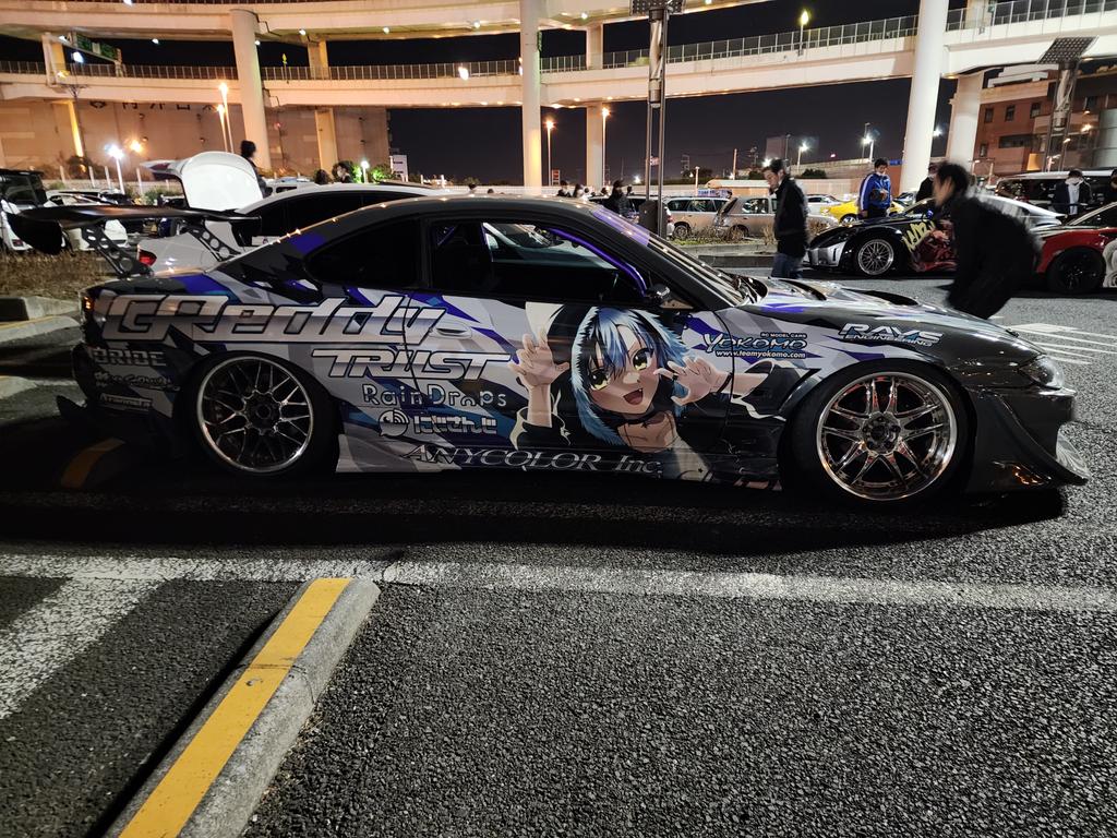 Finally was able to go to Daikoku PA for a car meet.