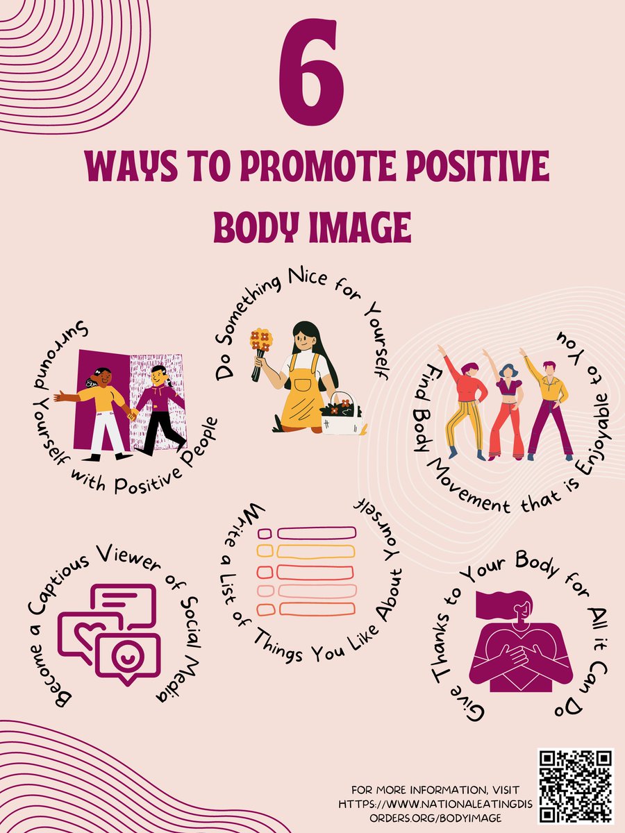 In honor of #eatingdisorderawarenessweek , join MSD students in promoting positive body image. What are some ways you practice positive body image?