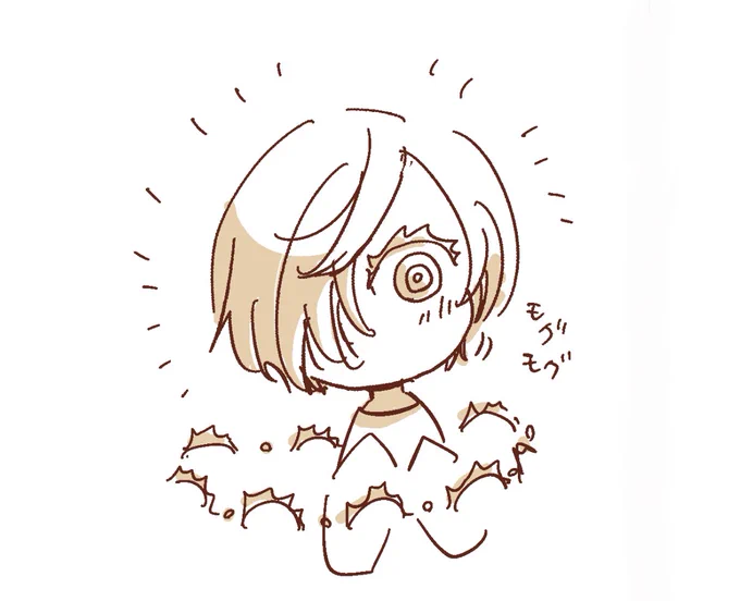 嘘メビちゃんお口あるのかなー?あるねえ、きっともぐもぐするねぇ 