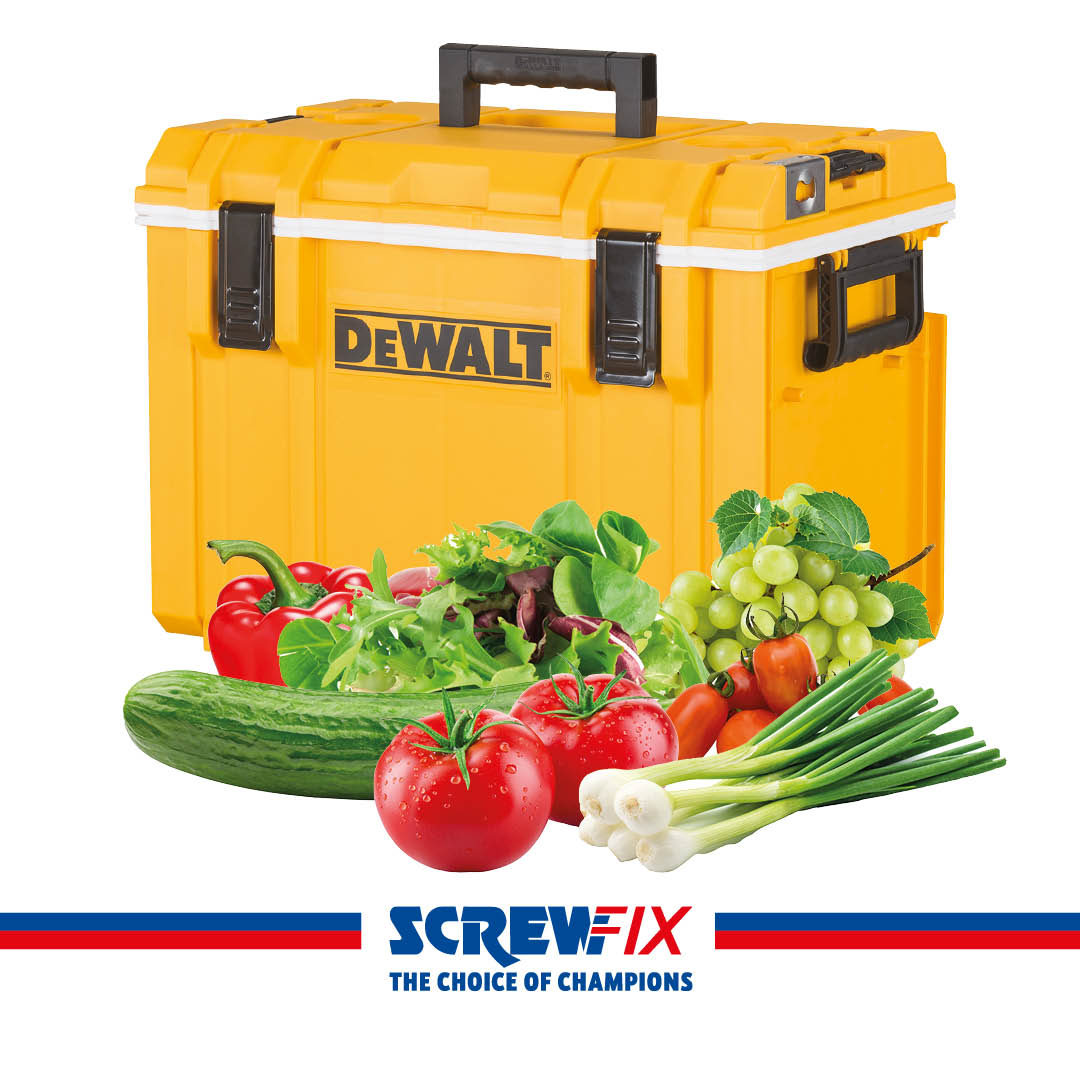 Screwfix's tweet photo. No one will think you have stored your valuables on site https://t.co/ABa61Nx1k0 https://t.co/ypvoY9mbOc