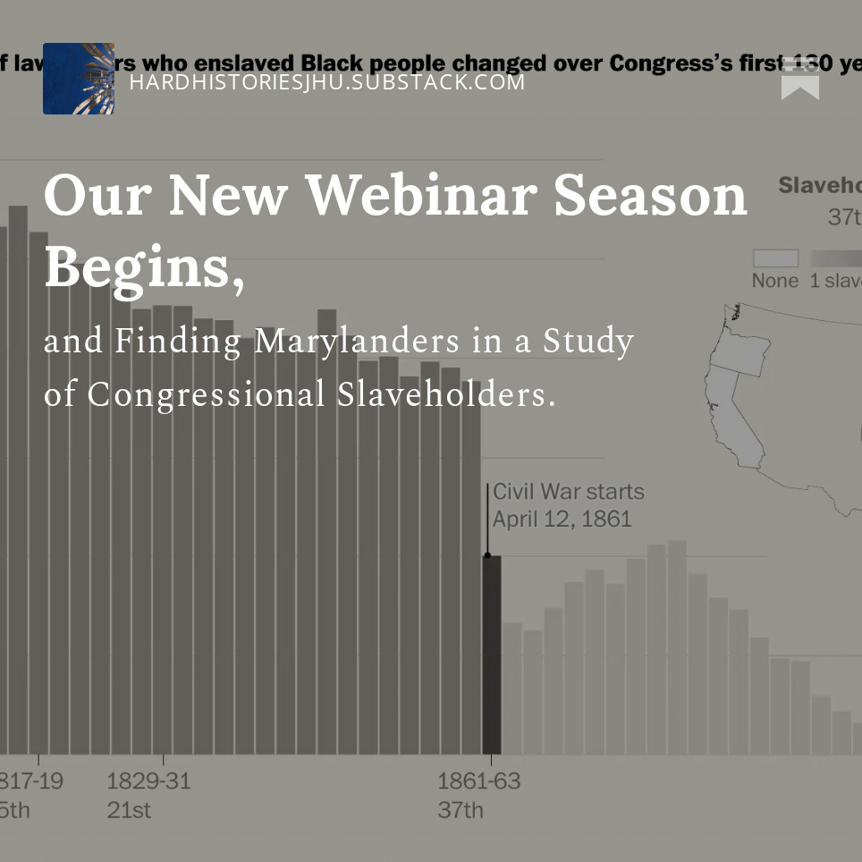 “There is a way in which people want to disconnect and say, “I didn’t own slaves. My family didn’t own slaves. So let’s keep it moving.” We have to tell them why it’s important.” - ⁦<a href="/cfeimster/">CF</a>⁩
bit.ly/3ZwpNSN