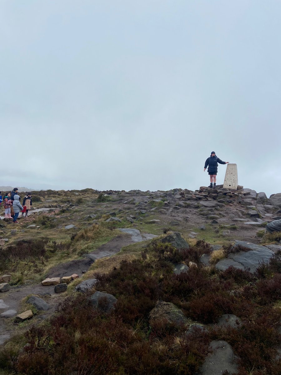 Year 3 made it to the top! #PeakDistrict