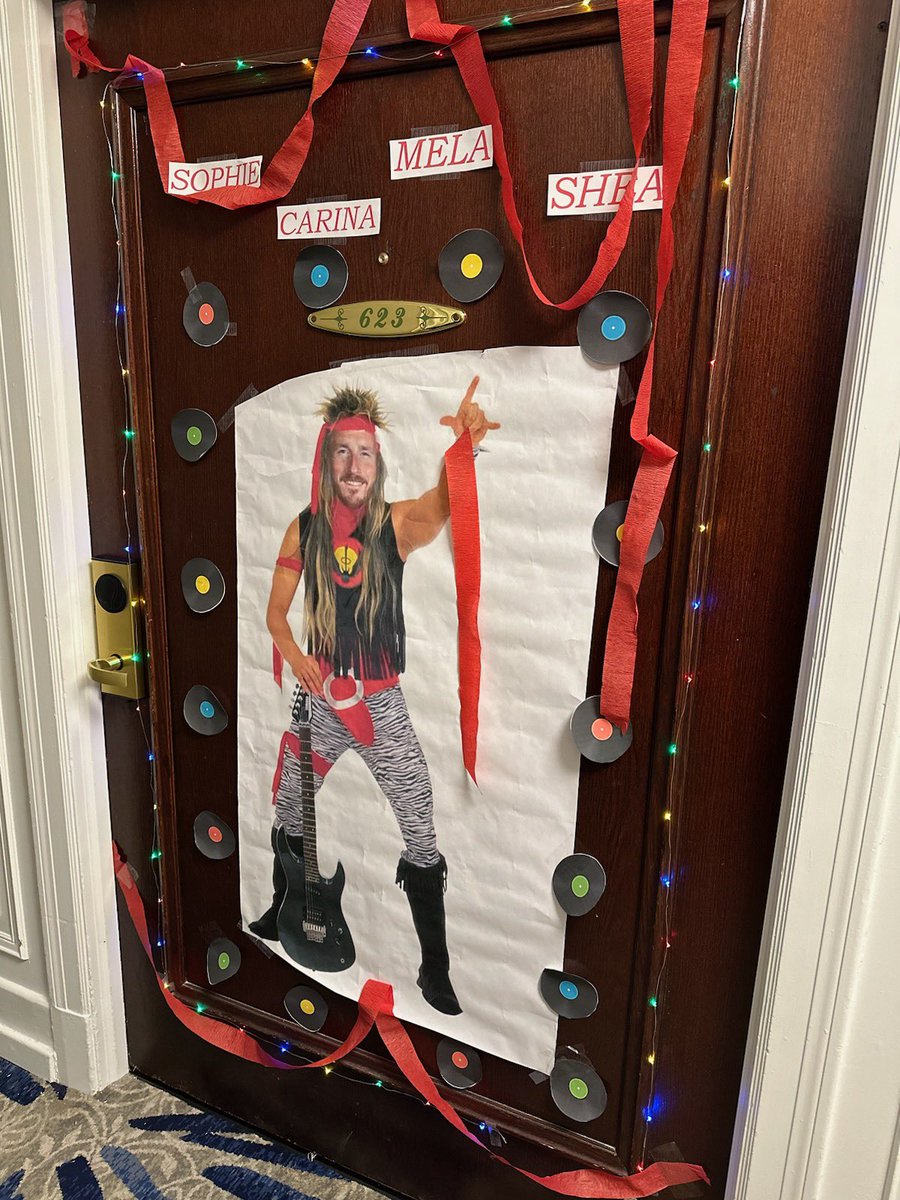 massp's tweet photo. Reflecting on an excellent Student Leadership State Conference and I think it’s safe to say the kids love MASSP’s Associate Director of Student Services Matt Alley. When they decorate their door at the hotel with Matt it’s a solid indicator. 😆@mascmahs https://t.co/TVOK16QyMV