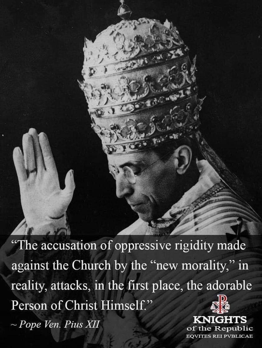 SandraMeireles2's tweet photo. J Patrick Kennedy on Facebook:

"Rigidity is a term used by modernists to describe those who stay true to the Teachings of Christ and the Church." https://t.co/k62WaTRgEE