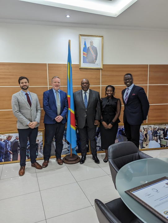 BAOSystems's tweet photo. BAO Systems recently visited the DRC's Ministry of Health with Dr. Jean-Jacques Mbungani Mbanda. We were able to examine how BAO can help support the DRC government in their mission to have more actionable data available for improved decision making. #dhis2 #drcongo #baosystems https://t.co/oI9QLByZuW