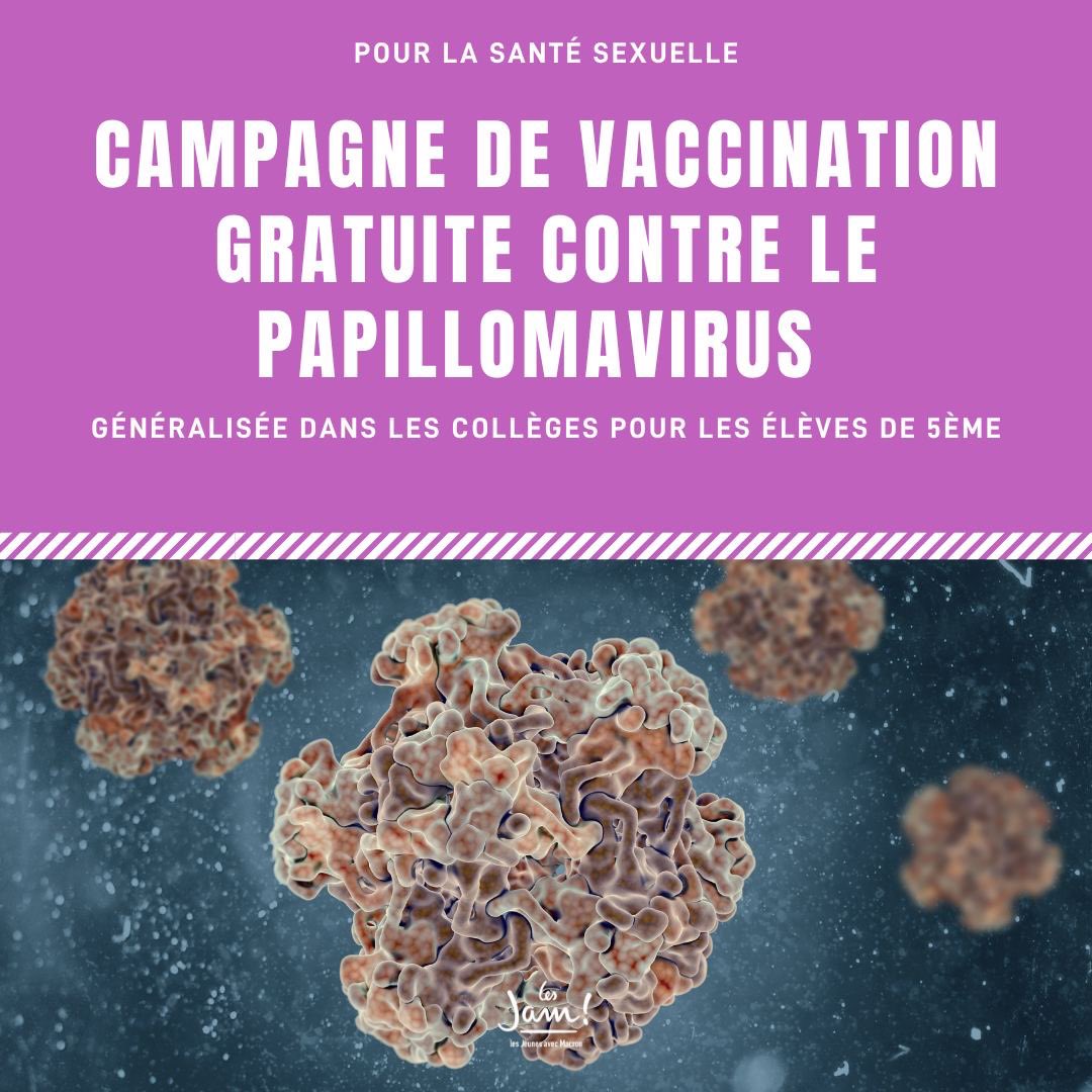 💉Emmanuel Macron a annoncé une nouvelle mesure importante pour la santé sexuelle des jeunes avec le lancement d'une campagne de vaccination gratuite contre le papillomavirus en 5ème.