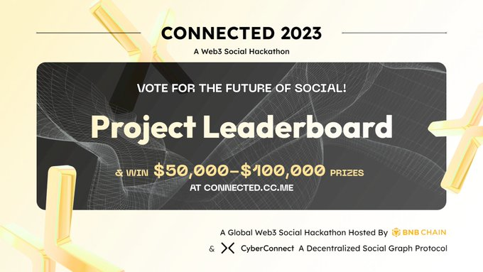 BimperialBn's tweet photo. Just voted for my favorite project ReadON in #Connected2023, a Web3 Social hackathon by @CyberConnectHQ the social graph protocol &amp; @BNBCHAIN Join me to vote for a better social and win $50,000-$100,000 prizes! https://t.co/FGXDJ5KYNk sig:buKWTh https://t.co/NHLoLz8AJm