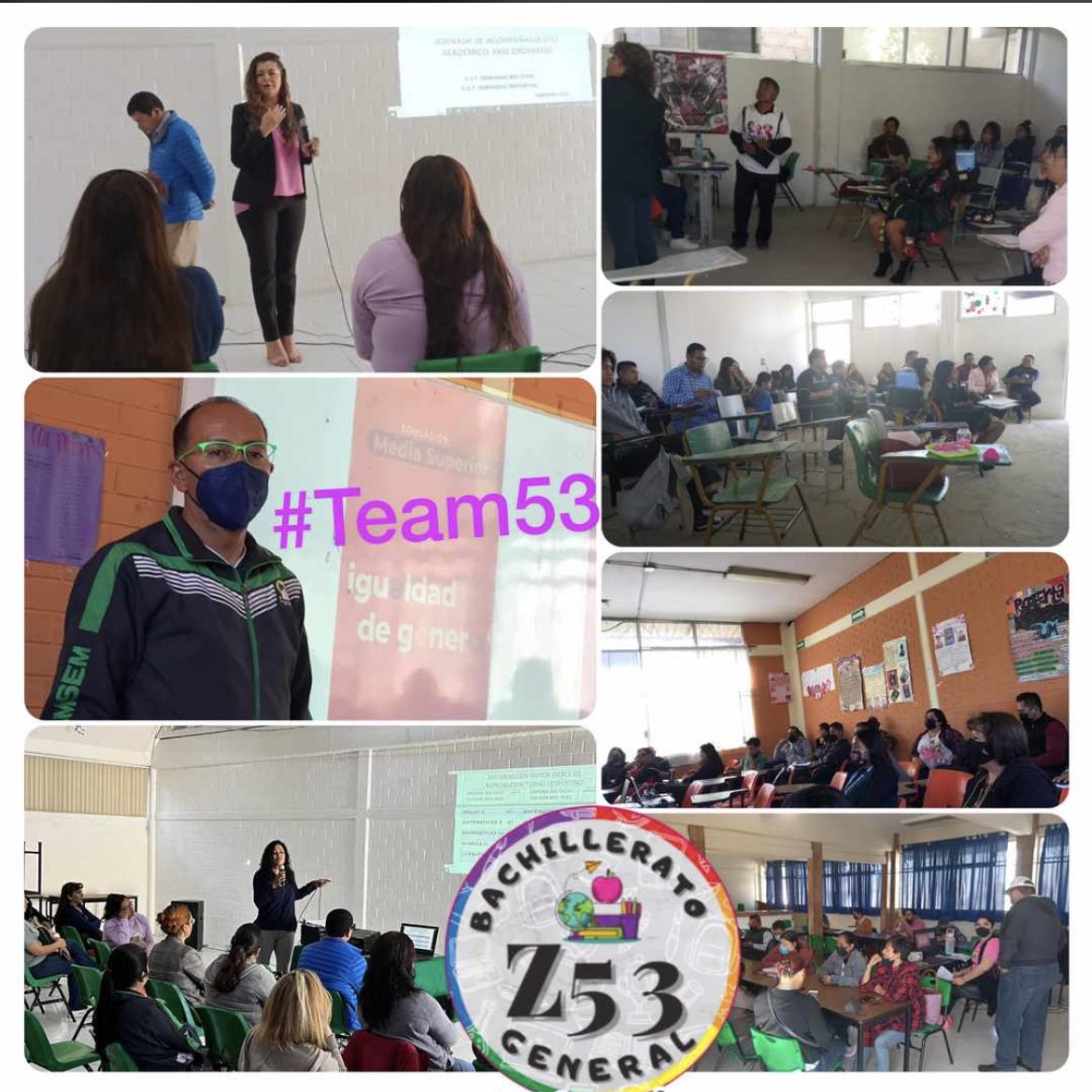 zonabg53's tweet photo. Se realizó con éxito la #JornadaDeAcompañamiento logrando posibilitar el análisis, reflexión e intercambio académicos de experiencias entre directivos, docentes y personal técnico, para permitir siempre la mejora continua y una #EducaciónDeCalidad. 
#Team53
#PasiónPorLoQueHacemos https://t.co/4ts6qfdy9J