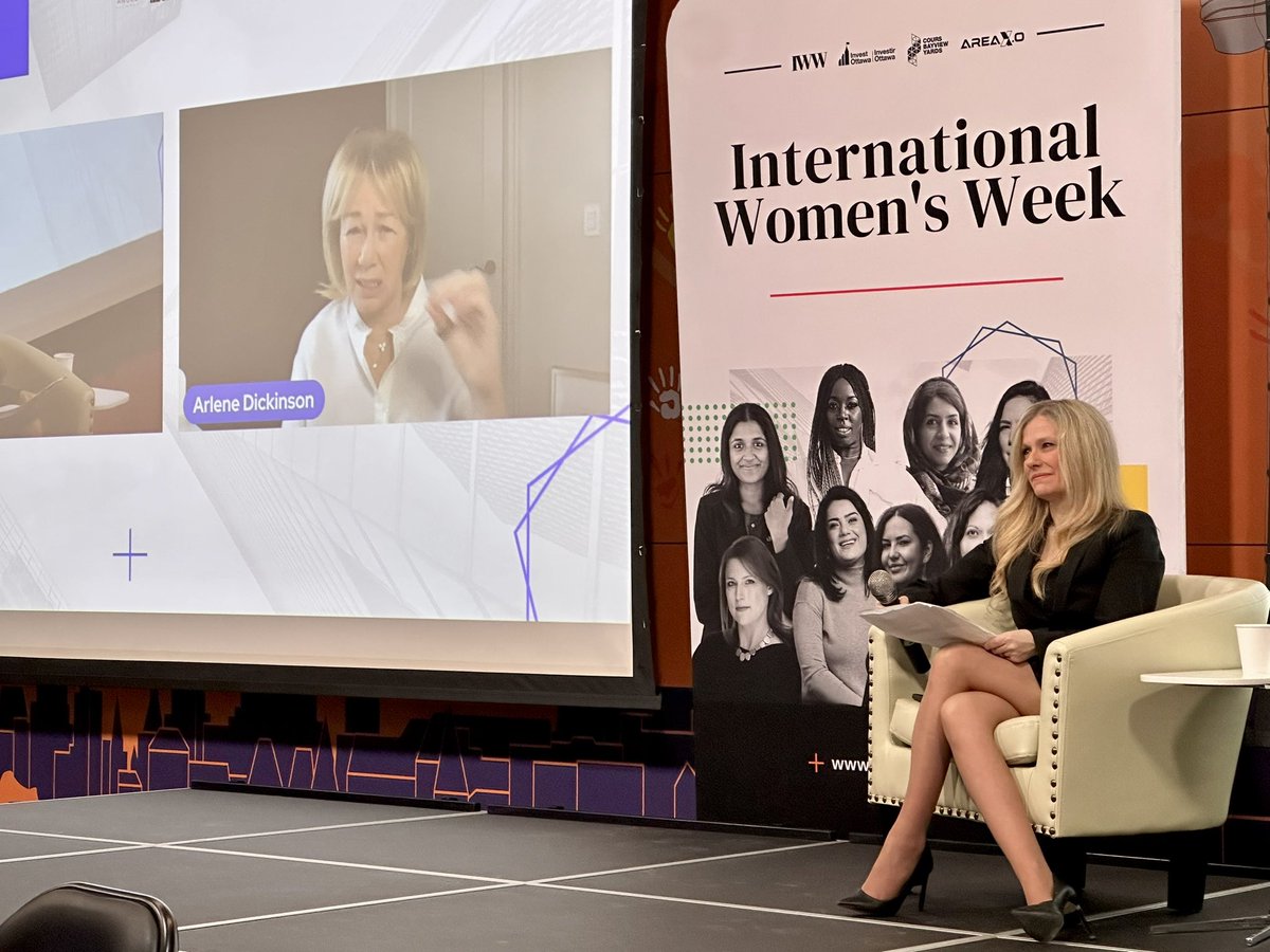 claudio__rojas's tweet image. Thanks to @ArleneDickinson for sharing perspectives on investing and being better humans, in a thoughtful fireside chat with @sshorey at @Invest_Ottawa for #IWW2023 #SheBoot