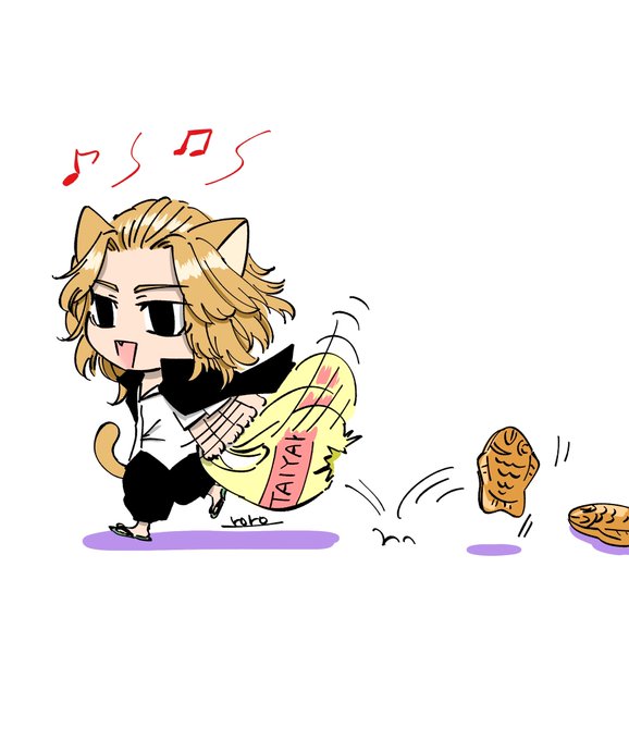 「blonde hair taiyaki」 illustration images(Latest)