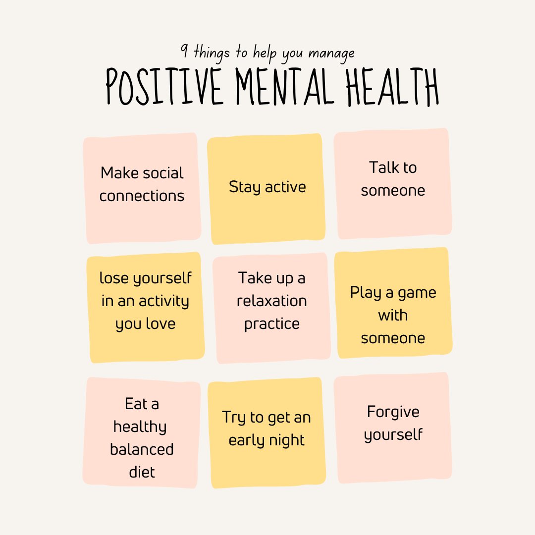 OasisAcademies's tweet photo. Just throwing this out in case anyone needs a little reminder today 

#Wellbeing #Positivementalhealth #Mentalwellbeing #9tips https://t.co/eiI0sRJDHh