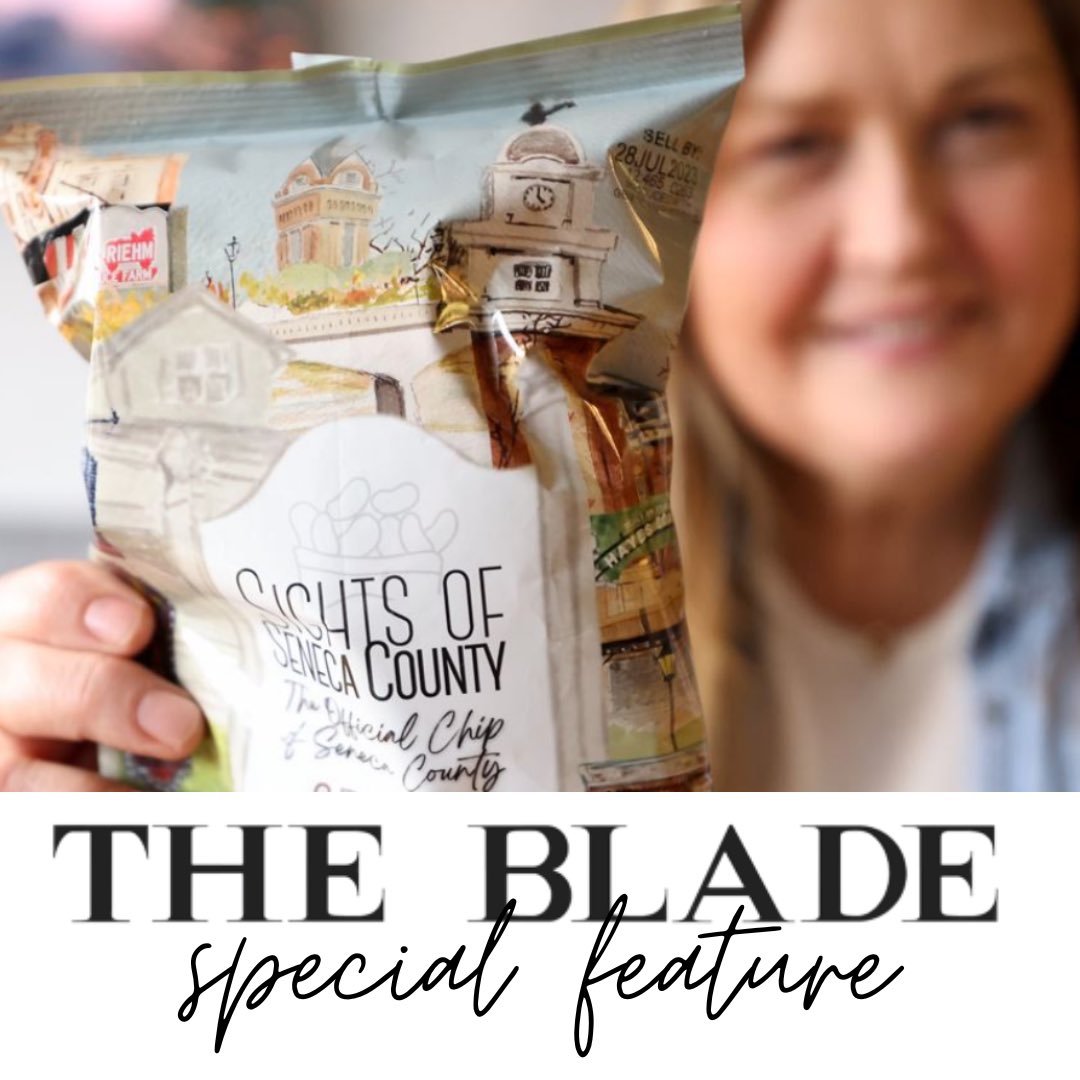 EXTRA! EXTRA! 🗞️

Shayleigh Frank of <a href="/toledonews/">The Blade</a> got the full scoop on the Sights of Seneca County Official Chip Contest, winner Linda Curry Shetzer, and the organizations behind the project. 

Full story at: ow.ly/mten50N4F0Y