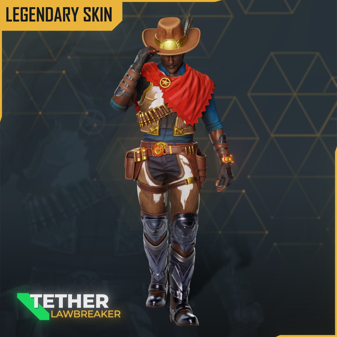 Get ready to own a piece of digital asset with our upcoming 𝙉𝙁𝙏 𝙎𝙠𝙞𝙣𝙨 𝘾𝙤𝙡𝙡𝙚𝙘𝙩𝙞𝙤𝙣 ✨ 

🔥Skin name: Lawbreaker 
🔥Rarity:  Legendary
🔥Player:  Tether 

Official Channels: dos.me/MetaDOS
#MetaDOS #DOSChain #DOS
