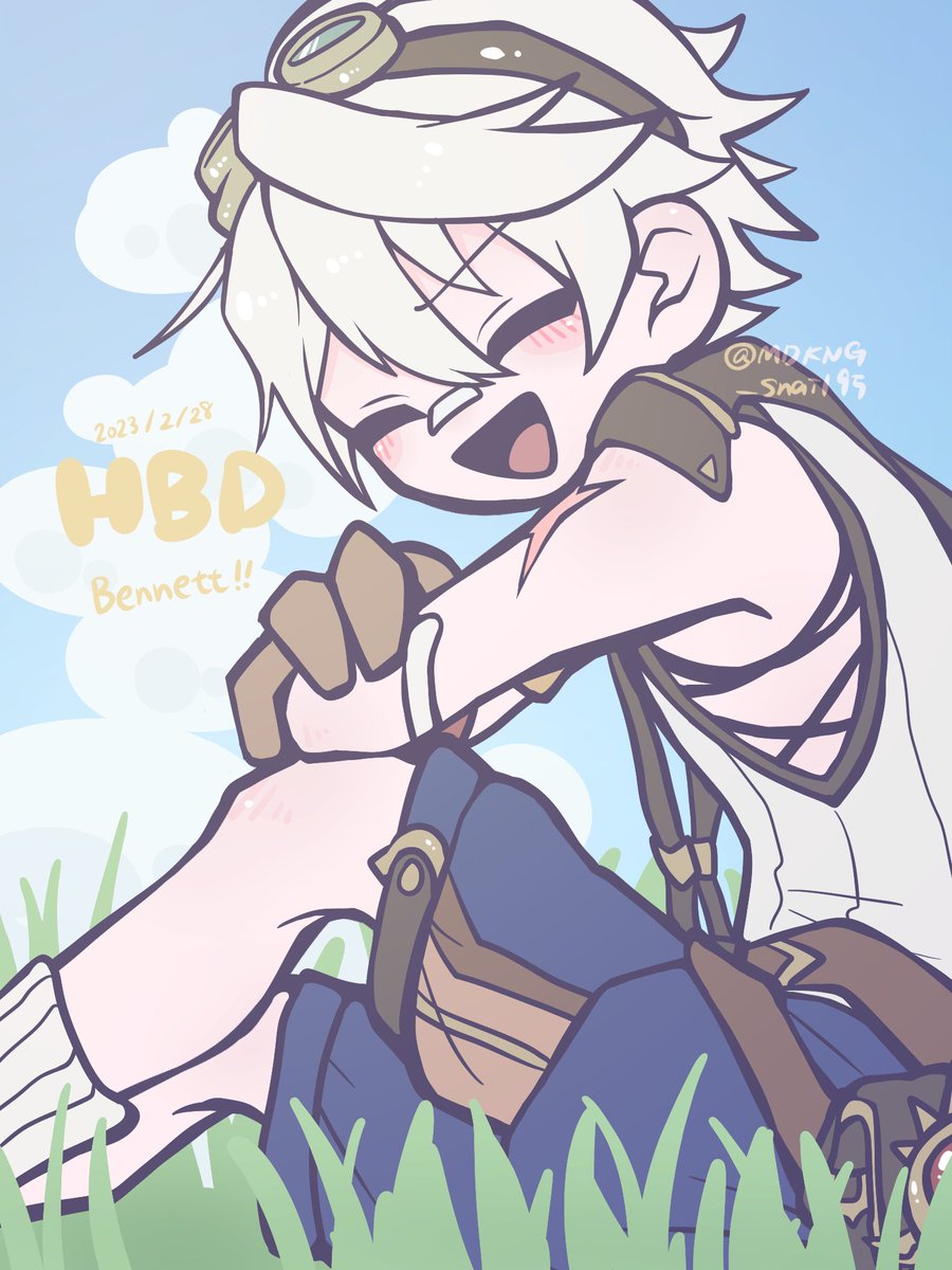 「#ベネット生誕祭2023 おめでとう!! 」|すねいるのイラスト