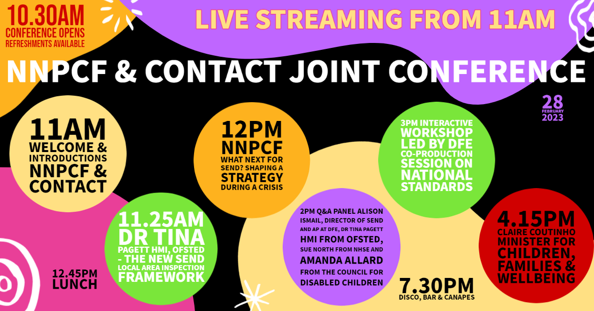 NNPCF's tweet photo. Bristol conference news! 

We are super excited to share that Claire Coutinho, the Minister for Children Families and Wellbeing, will be attending our conference from 4 pm ish https://t.co/BXtBmfHVlq
