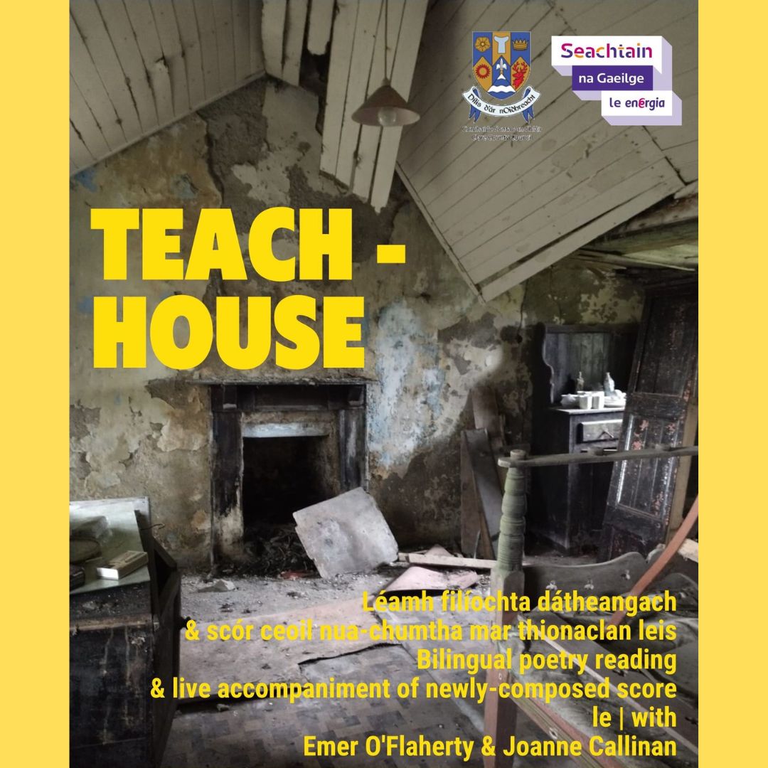 clarelibrary's tweet image. A Seachtain na Gaeilge event.
Teach-House at Shannon library. 
Thurs, 2nd March @ 7:30pm.
Contact - Tel: (061) 364266 or
Email: shannon@clarelibrary.ie.
Read more here: 👉tinyurl.com/5n7trnca 

#SeachtainNaGaeilge #ShannonLibrary #ClareLibraries