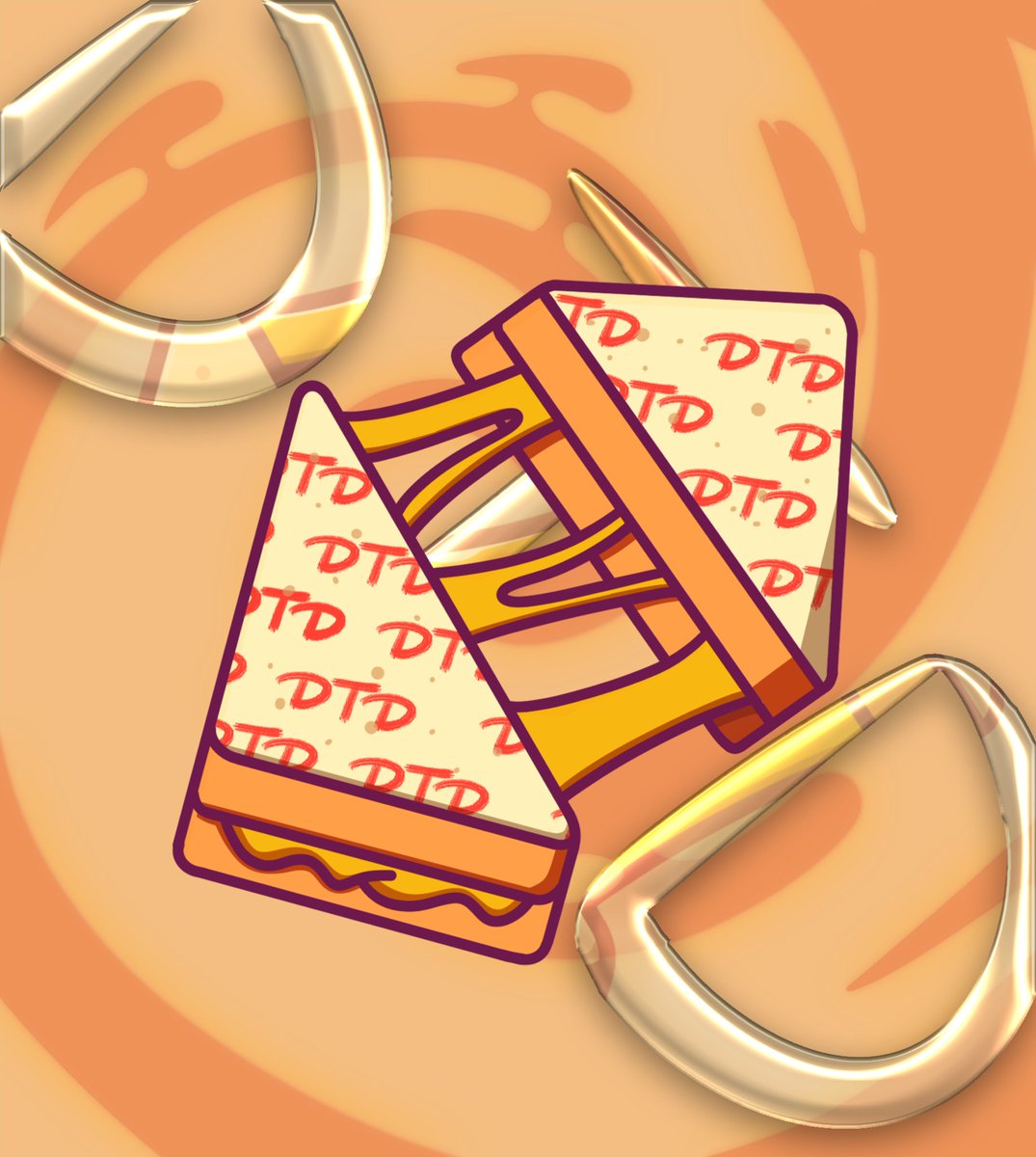 DTDProjectsNFT's tweet photo. G🥪🥪d afternoon,  #NFTs adventurers!

Cheese🧀-Absolute Aroma

Cheese Snack Sandwich: 
👅👅
Sandwich bread with a quirky monogram style⚜, 

with Sticky Cheese🧀

Enjoy!!

#NFT #NFTCommunity #nftcollector #NFTartist #NFTCollection #Art #OpenSeaNFT #openseanftart https://t.co/iyaOPCkOSq